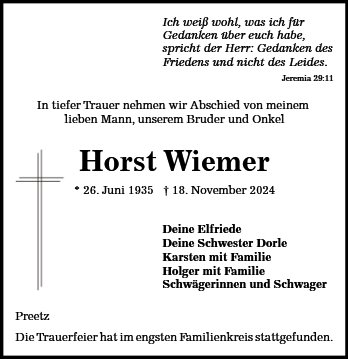 Horst Wiemer