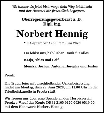 Norbert Hennig