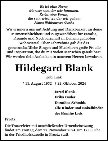 Hildegard Blank