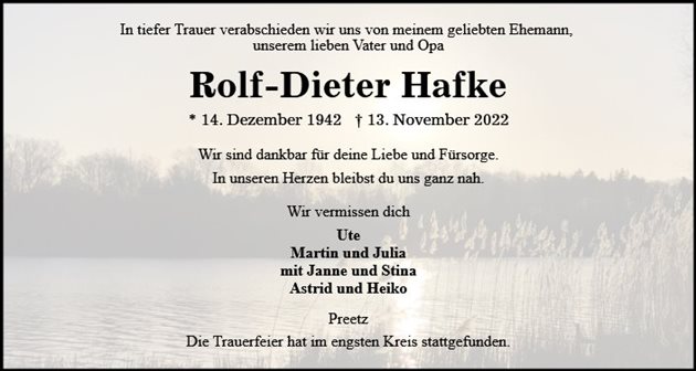 Rolf-Dieter Hafke