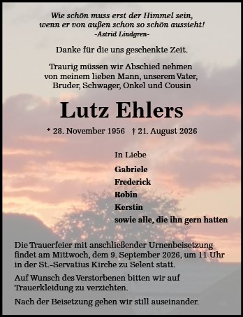 Lutz Ehlers