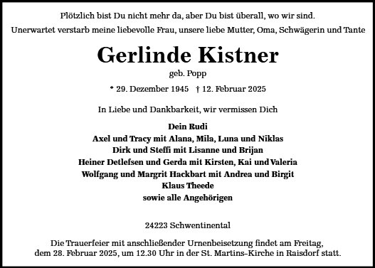 Gerlinde Kistner