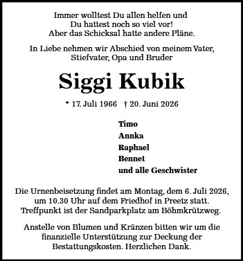 Siegfried Kubik
