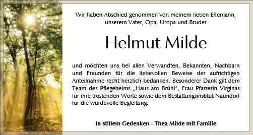 Helmut Milde