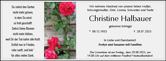 Christine Halbauer