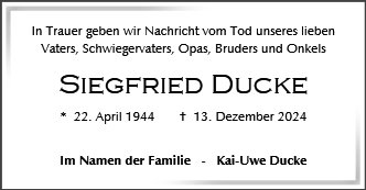 Siegfried Ducke