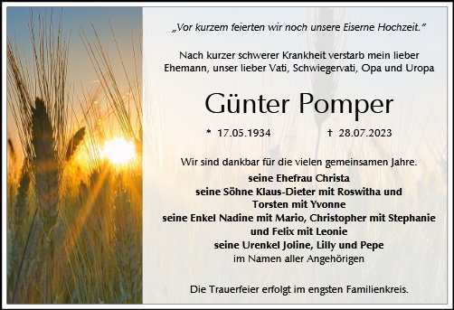 Günter Pomper