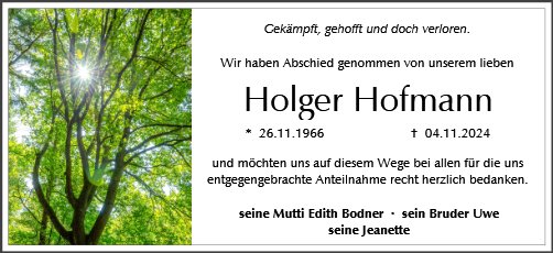 Holger Hofmann