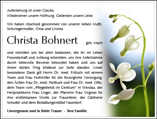 Christa Bohnert