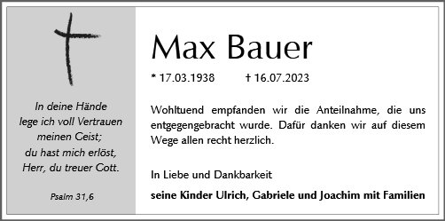 Max Bauer