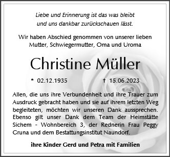 Christine Müller