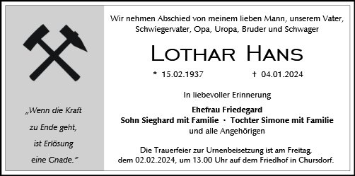Lothar Hans