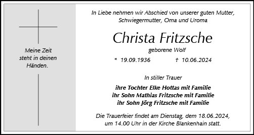 Christa Fritzsche