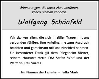 Wolfgang Schönfeld
