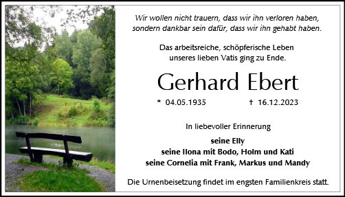 Gerhard Ebert