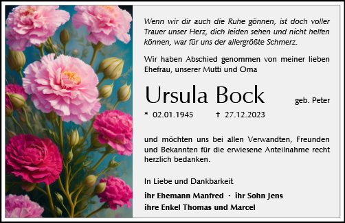 Ursula Bock