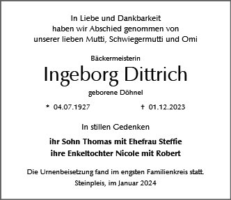 Ingeborg Dittrich