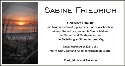 Sabine Friedrich