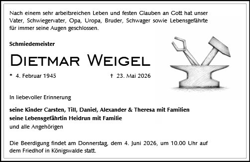 Dietmar Weigel