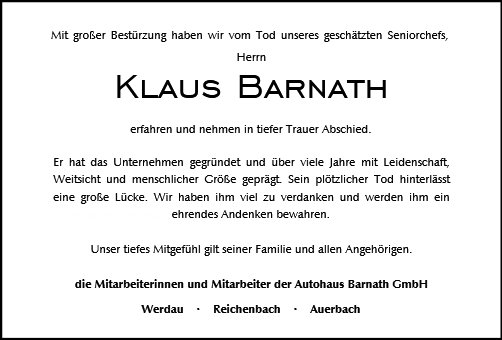 Klaus Barnath