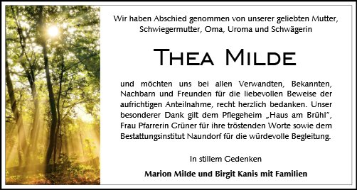 Thea Milde