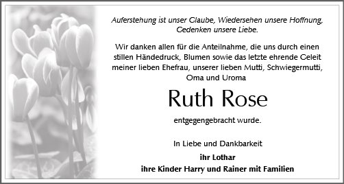 Ruth Rose