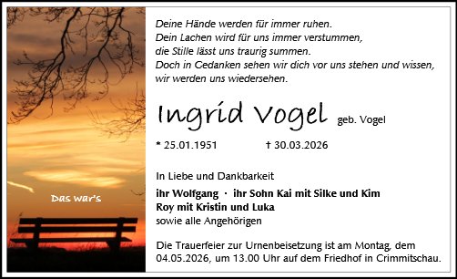 Ingrid Vogel