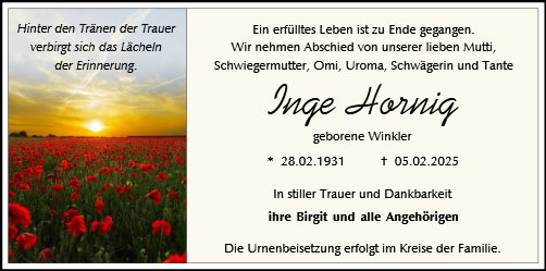 Inge Hornig