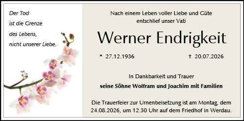 Werner Endrigkeit