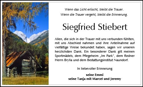 Siegfried Stiebert