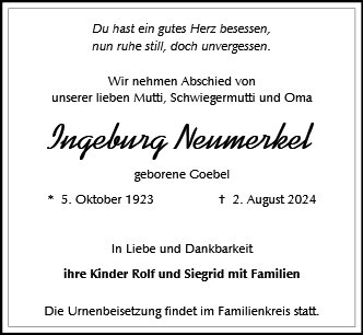 Ingeburg Neumerkel