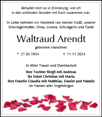 Waltraud Arendt