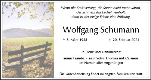 Wolfgang Schumann