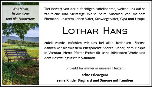 Lothar Hans