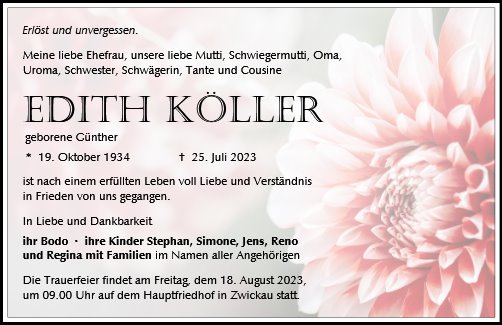 Edith Köller