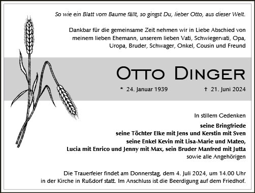 Otto Dinger