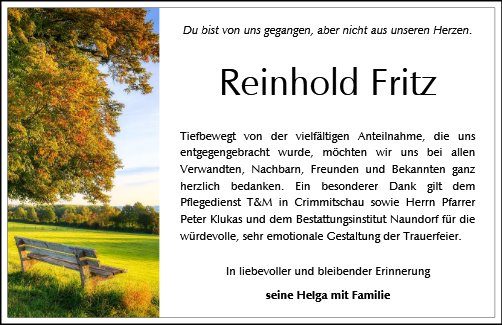 Reinhold Fritz