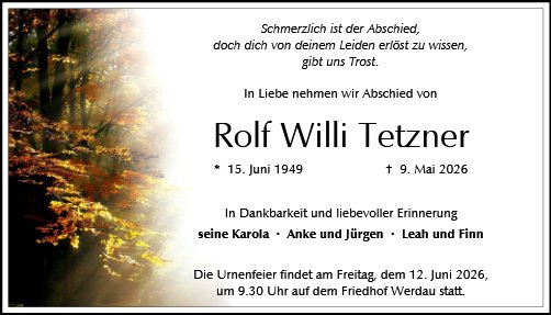 Rolf Tetzner