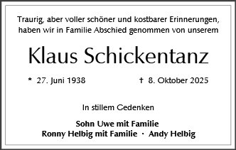 Klaus Schickentanz