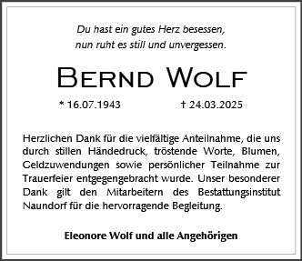 Bernd Wolf