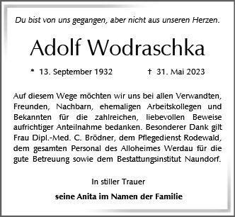Adolf Wodraschka
