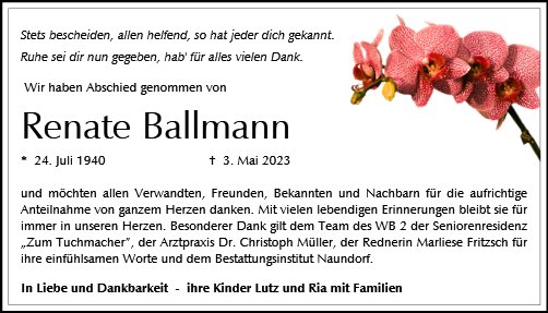 Renate Ballmann