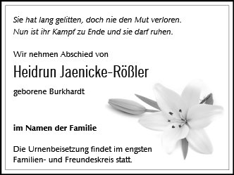 Heidrun Jaenicke-Rößler