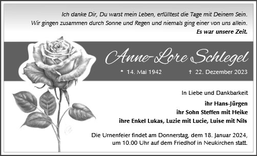 Anne-Lore Schlegel
