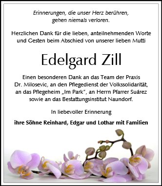 Edelgard Zill