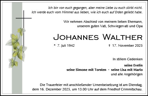 Johannes Walther