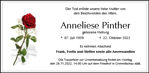Anneliese Pinther