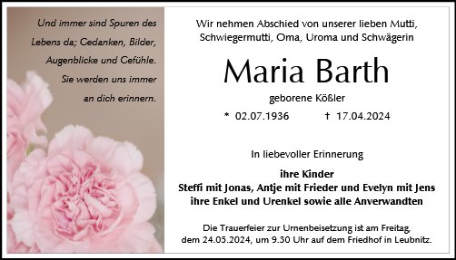 Maria Barth