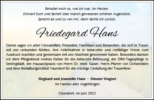 Friedegard Hans