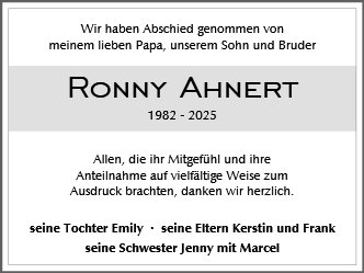 Ronny Ahnert